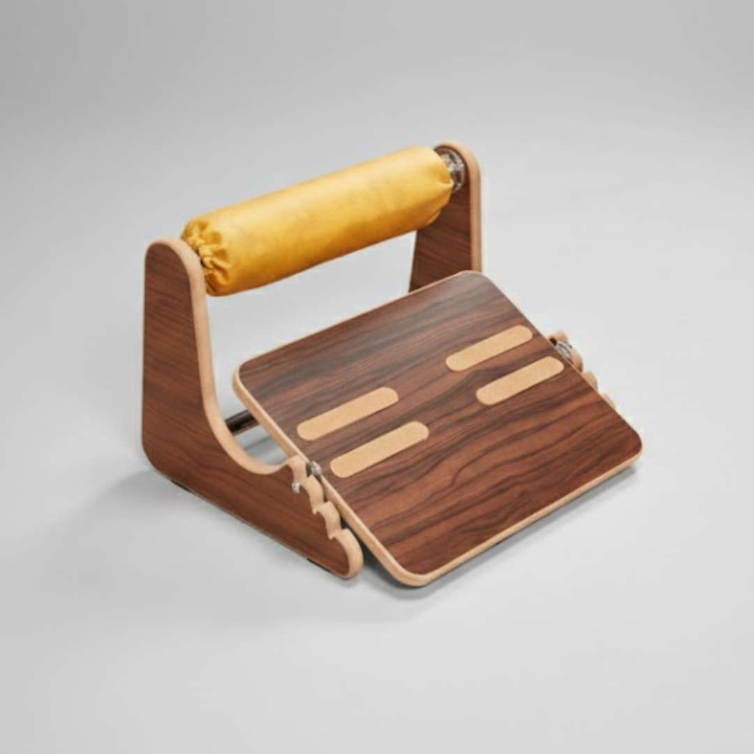 Repose-pieds en bois avec support cheville