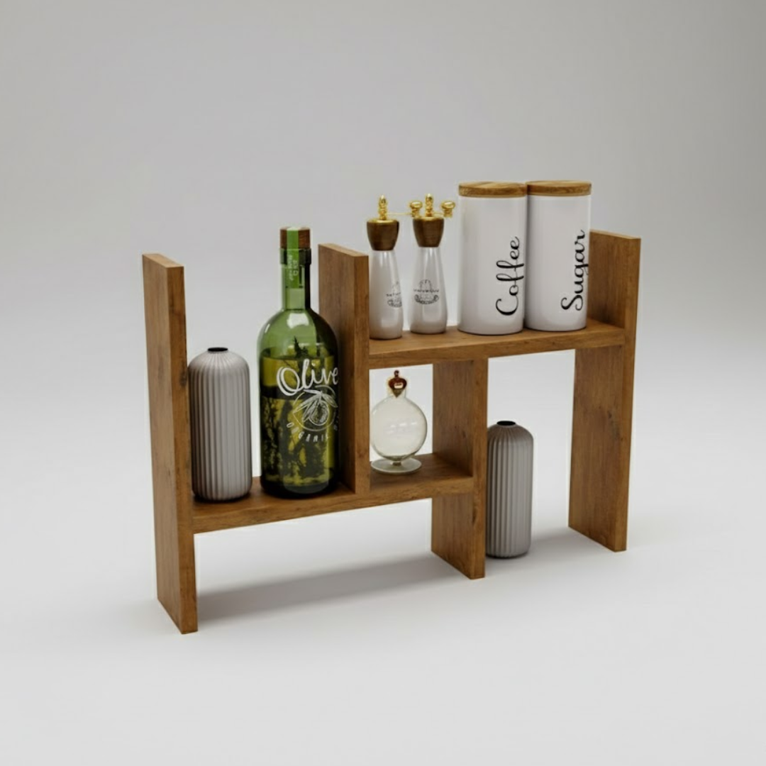 Organisateur de Comptoir en bois